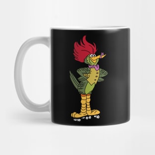 Skatebird Green Mug